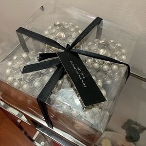 Silver and White Decorative Pumpkins